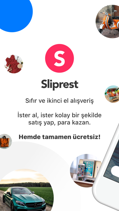 Sliprest | Sıfır ve ikinci el app screenshot