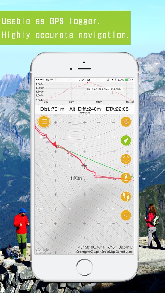 #2. ジオグラフィカ | 登山用GPS (iOS) 由: keiji matsumoto