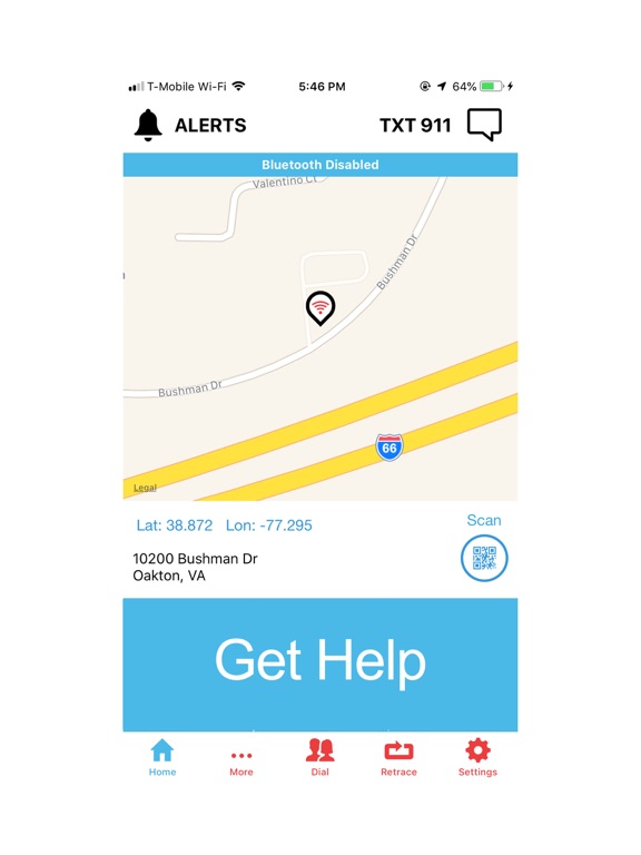 Get Help SOS iPad screenshot 1 - Travel app