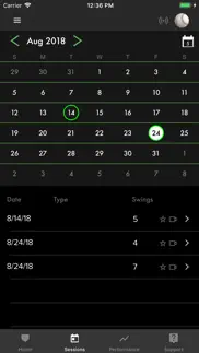 swingtracker iphone screenshot 4