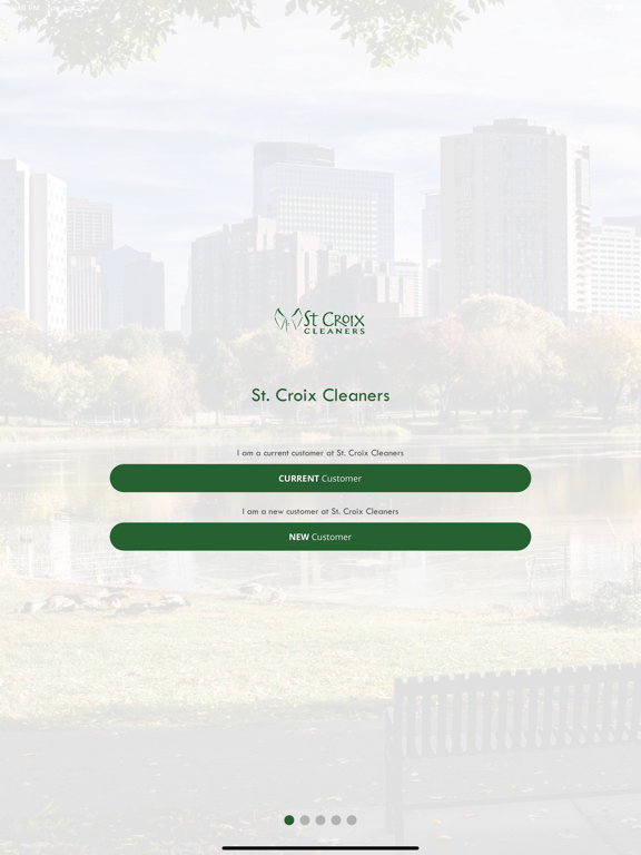 St. Croix Cleaners iPad screenshot 1 - Lifestyle app