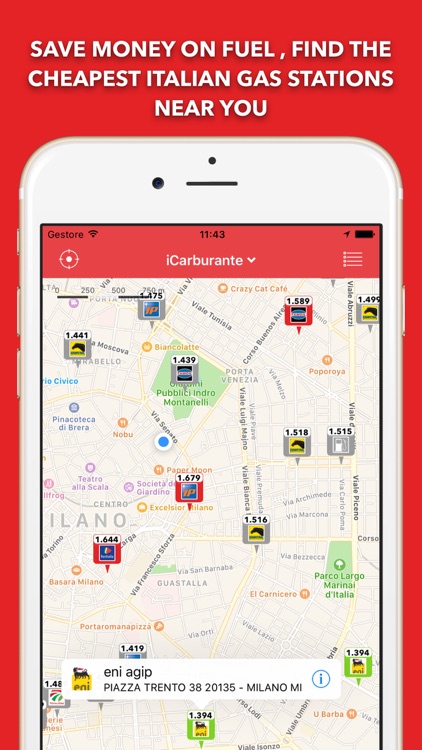 iCarburante - Fuel Prices screenshot-0