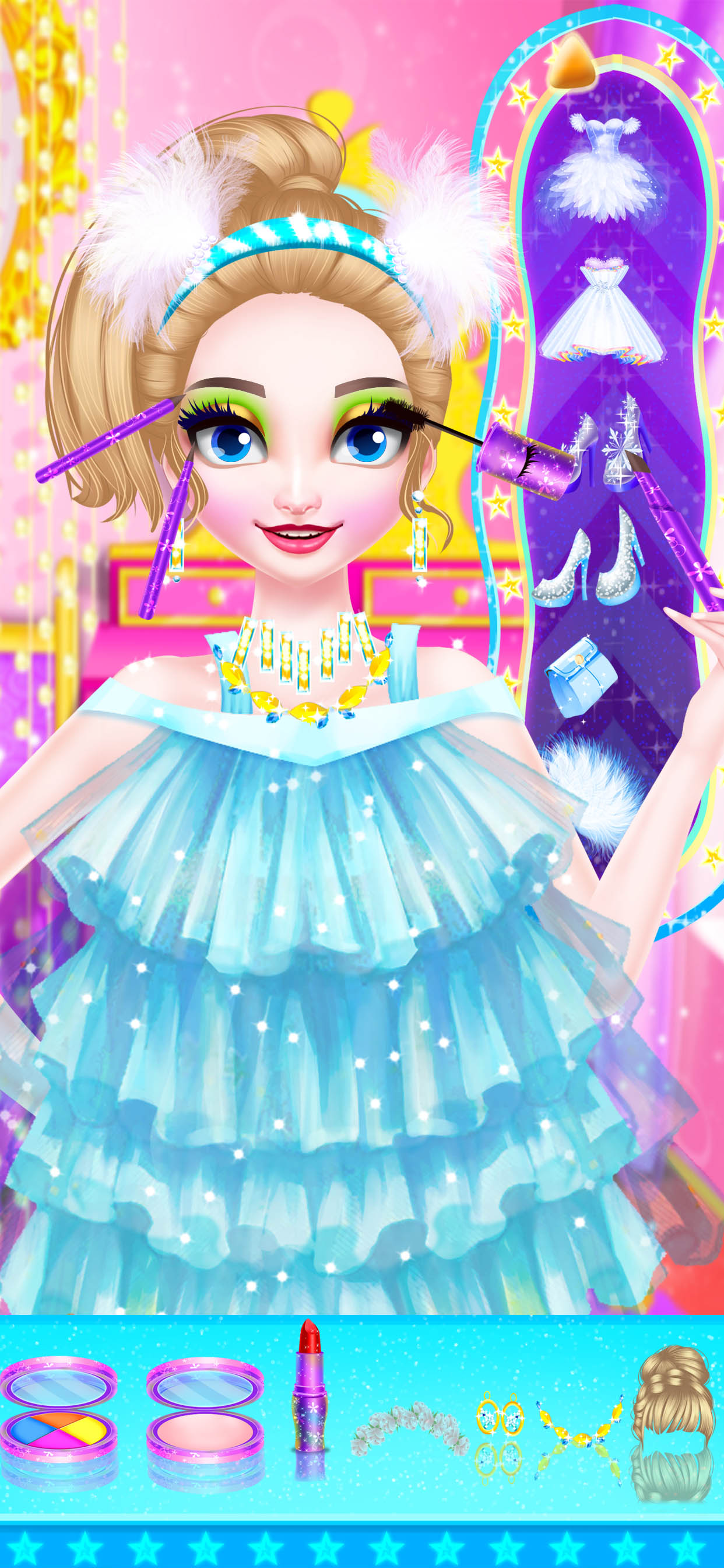 Makeup Salon Princess Dress Up