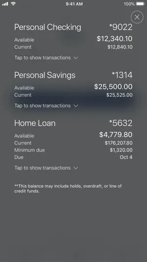 5Star Bank Mobile Banking screenshot 1