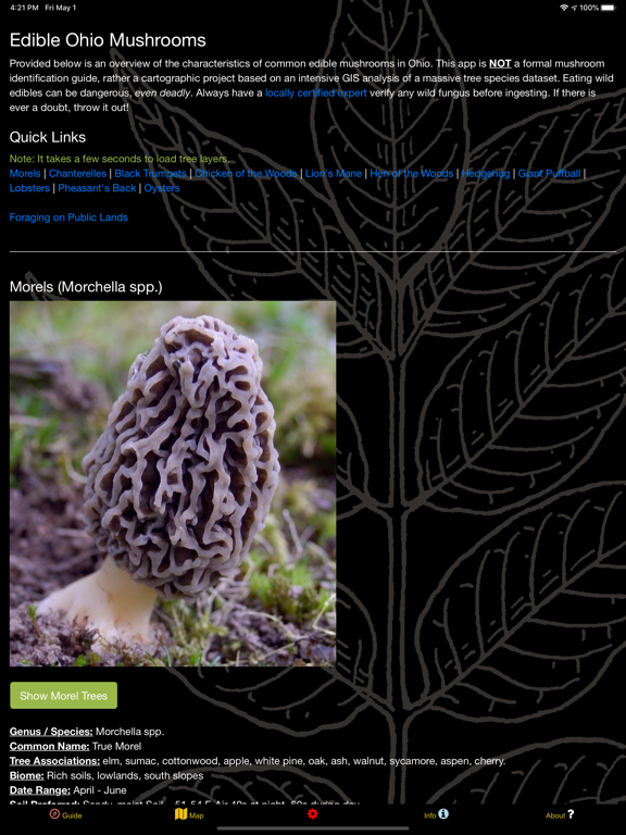 Screenshot #5 pour Ohio Mushroom Forager Map!