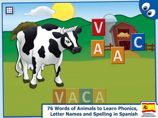 Spanish First Words Book and Kids Puzzles Box Pro Kids Favorite Learning Games in an Interactive Playing Room screenshot 3