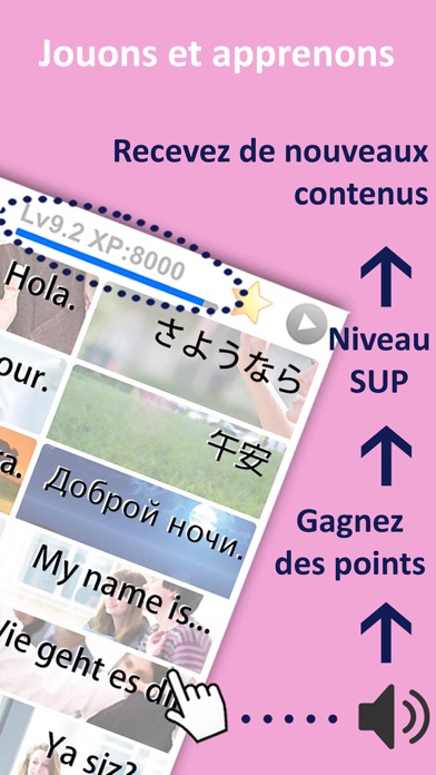 Screenshot #3 pour LingoCards Langue en français