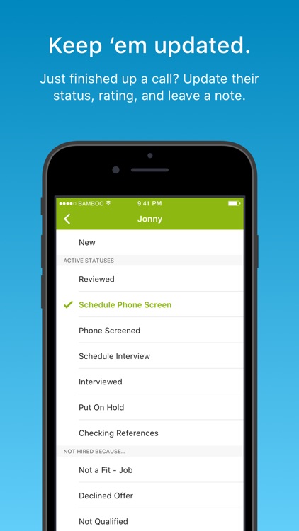 BambooHR Hiring screenshot-4