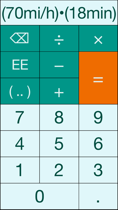 Screenshot #1 pour PhySyCalc - Units Calculator