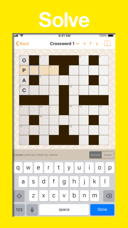 Accessible Crosswords - 3.6 - (iOS)