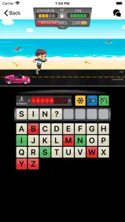 wordme - hangman multiplayer iphone screenshot 1