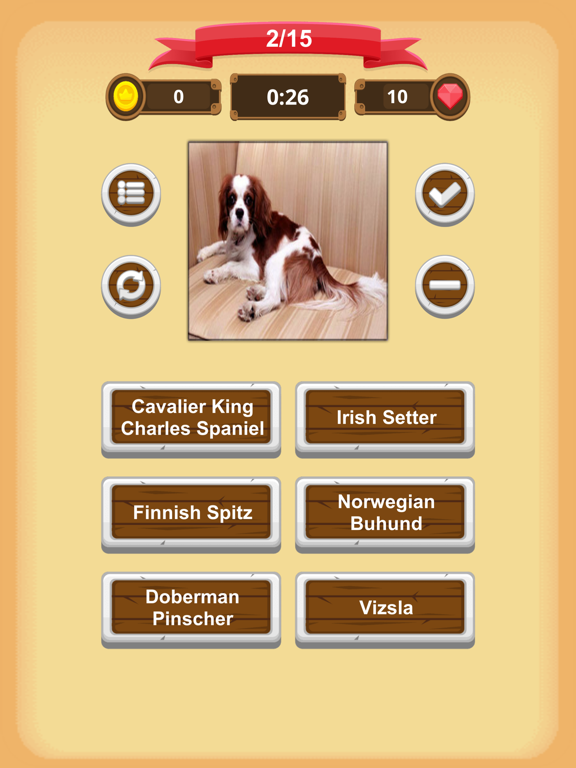 Dogs - Quiz iPad screenshot