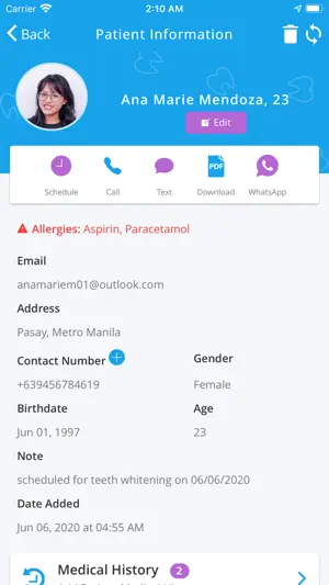 My Dental Clinic screenshot 3