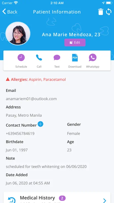 My Dental Clinic screenshot 3 of 7
