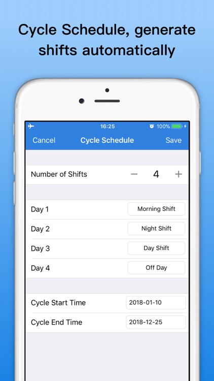 Shift Calendar - Schedule screenshot-3