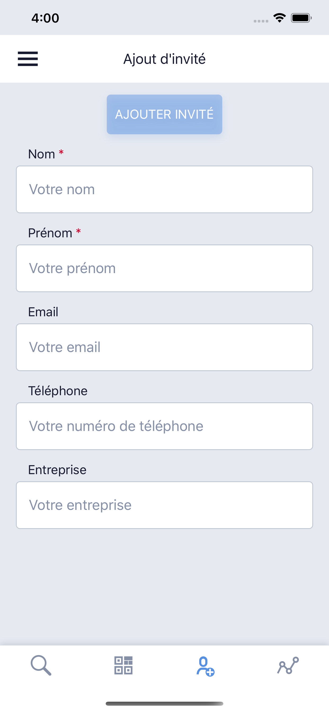 Invityou Check-in