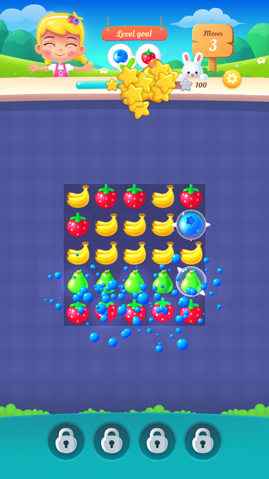 #7. Fruit Swipe (iOS) 由: Playstate Studios