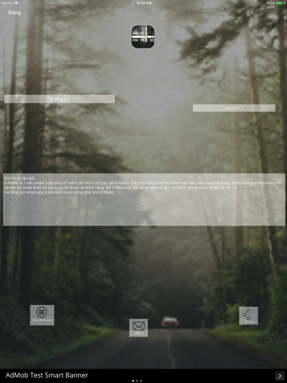 Screenshot #6 pour V-Radio: VOV, Xone FM, VOV GT