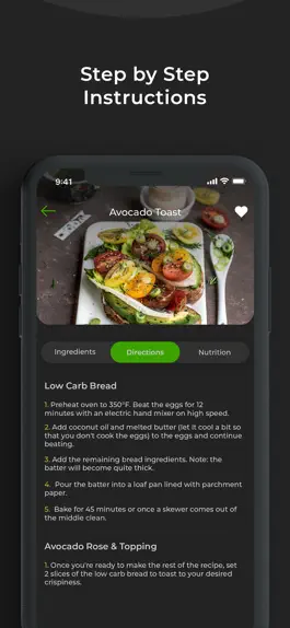 Game screenshot Keto Diet App- Recipes Planner hack