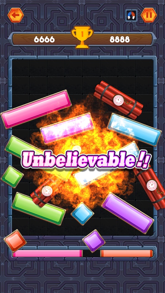 #5. Slide Block : Jewel Dropdom (iOS) 由: Son Phung Hong