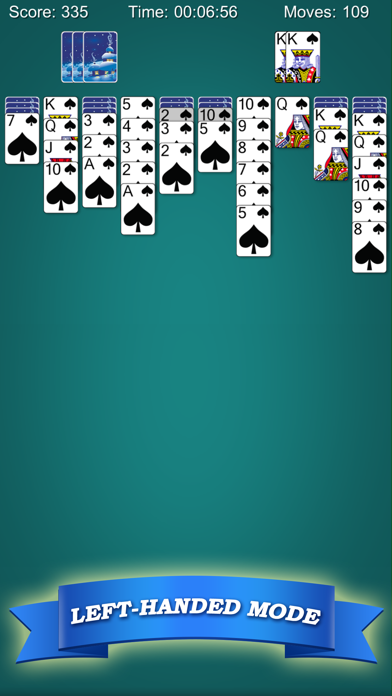 Spider Solitaire Classic!! screenshot 2