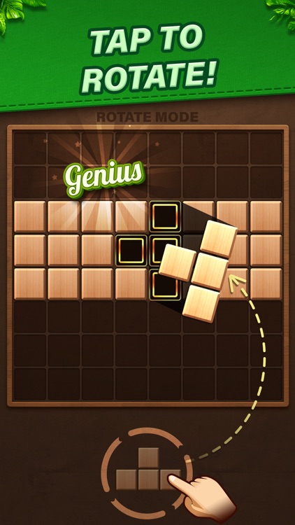 Fill Wooden Block Puzzle 8x8