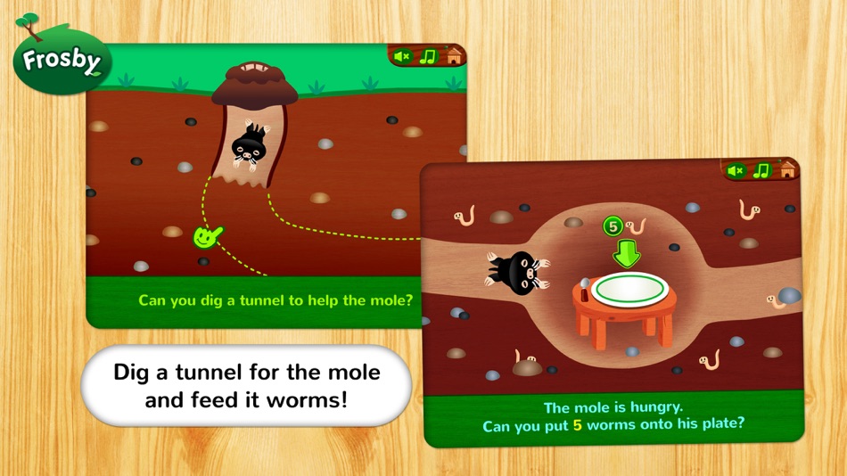 #6. Frosby Learning Games 1 (iOS) 由: Frosby Designs Ltd.