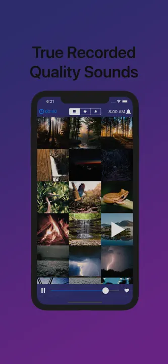 Sleep Sounds: relaxing sounds: Screenshot 1 von 3