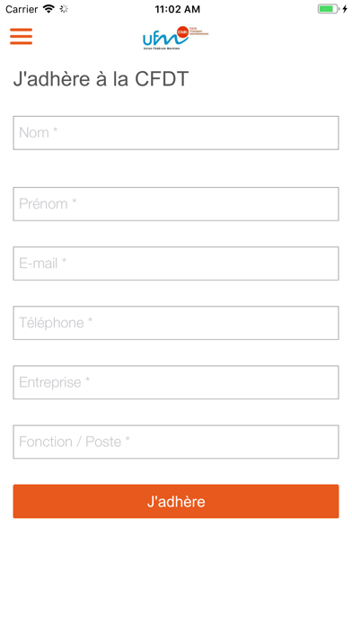 Screenshot #3 pour CFDT UFM