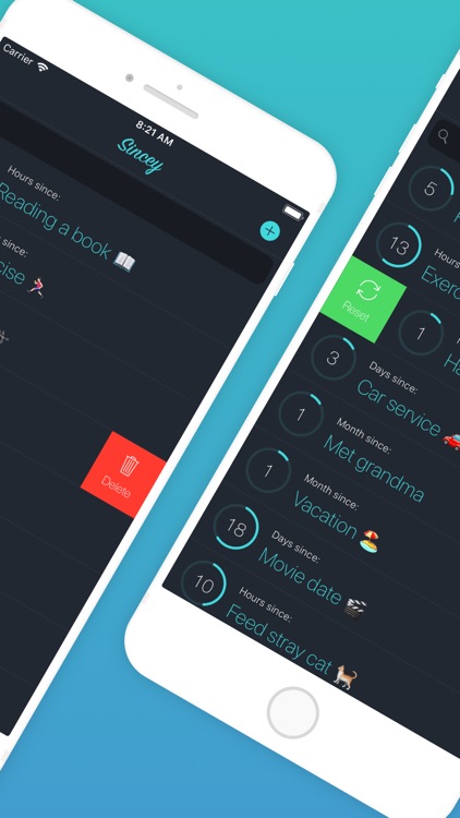 Sincey : Since Last Tracker