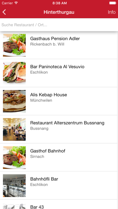 Screenshot #3 pour GastroThurgau