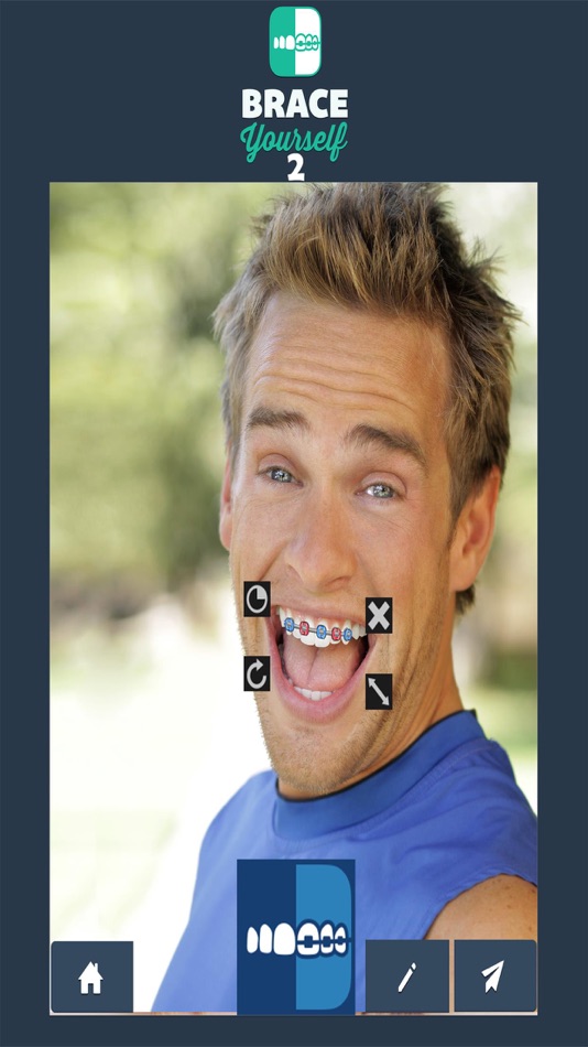 #2. Brace Yourself 2 Braces Maker (iOS) 来自: Fragranze Apps Limited