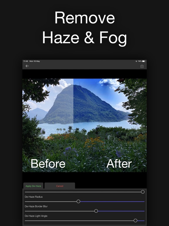 Light Suite - RAW Photo Editor iPad screenshot 5 - Photo & Video app