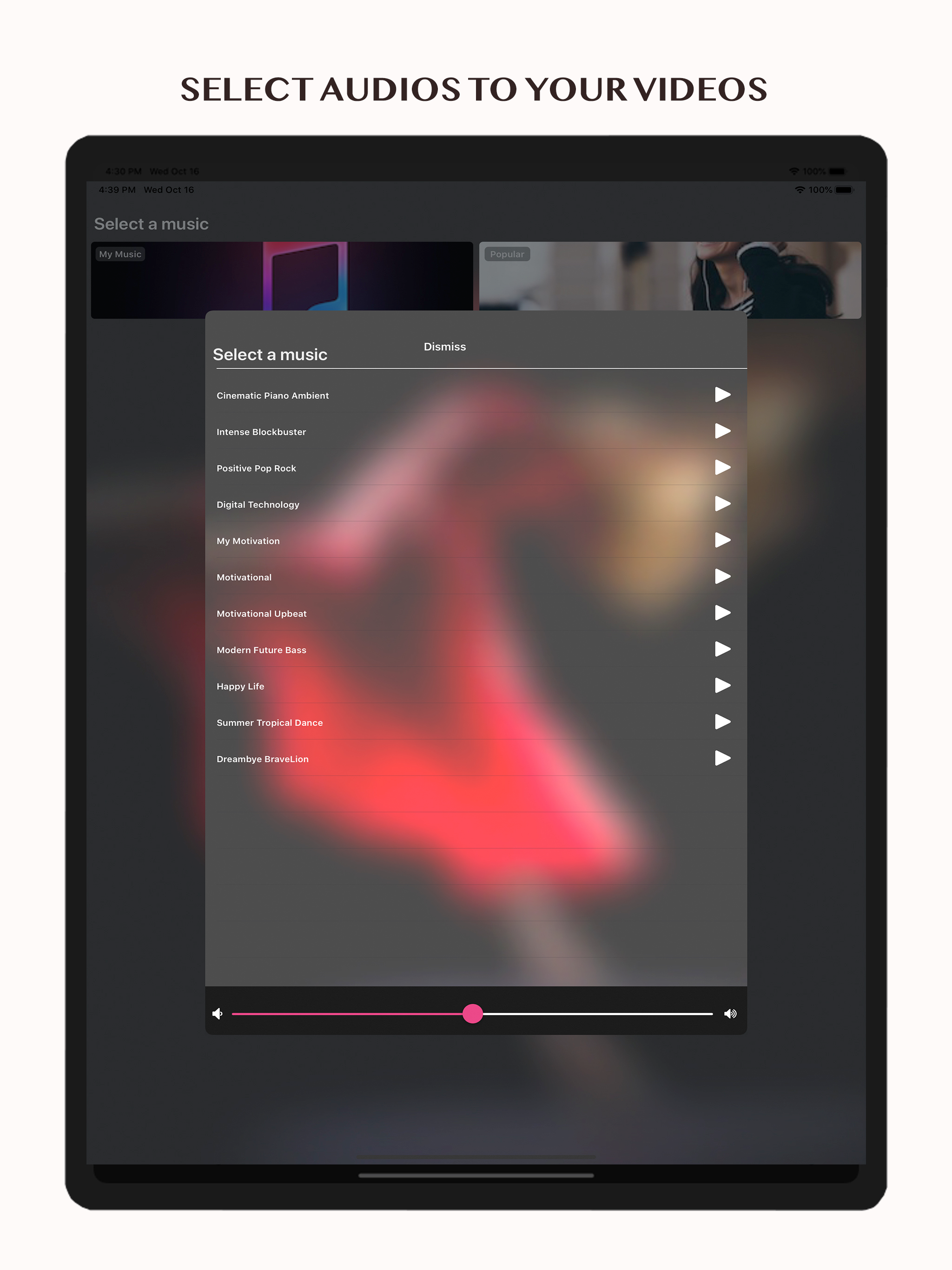 add music to video - no crop screenshot 7