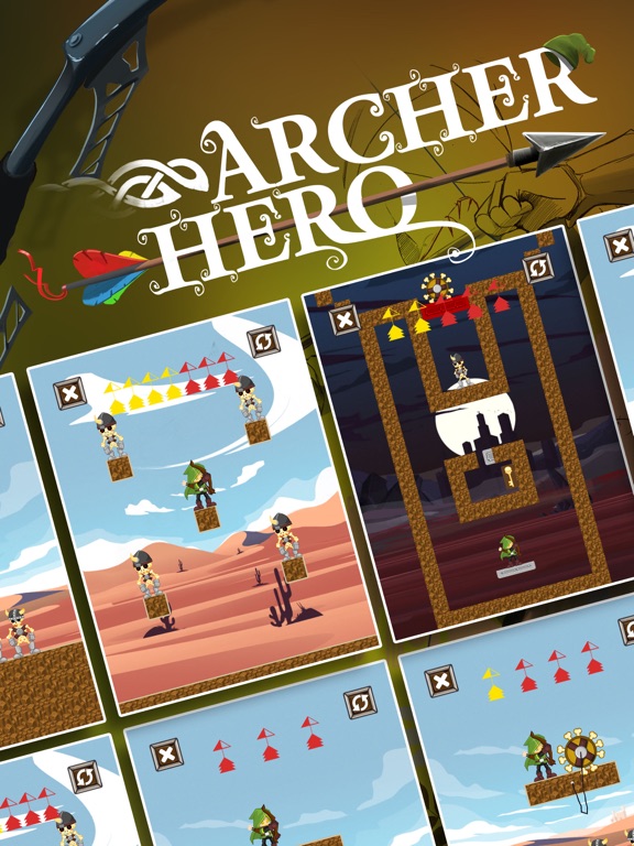 Screenshot #5 pour Archer Hero Shooter - Jeu 2D
