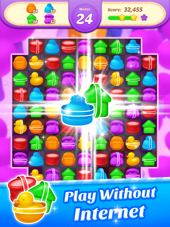 Screenshot #3 for Toy Crush Block Puzzle Games