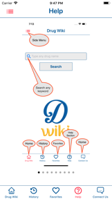 DrugWiki screenshot