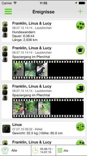 Screenshot von YapYap auf dem iPhone 3