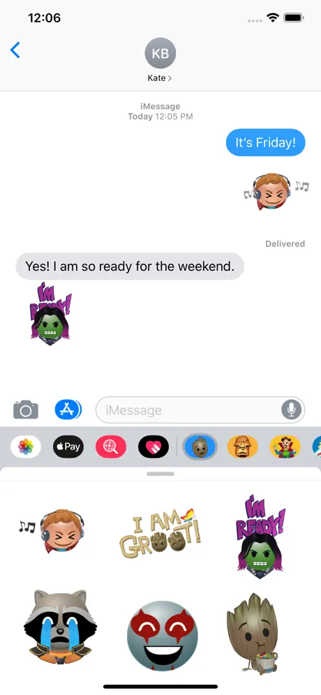 Marvel’s Guardians Stickers