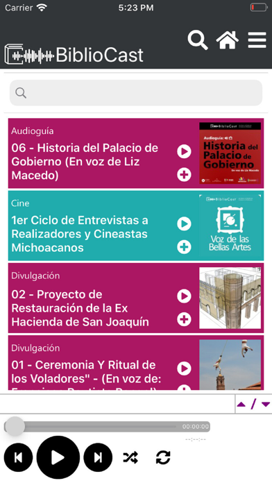 Screenshot #3 pour Bibliocast