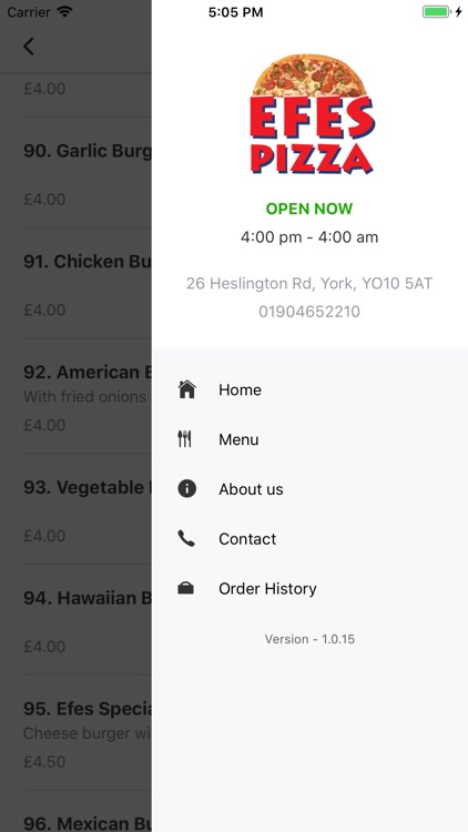 Efes Pizza York screenshot-3