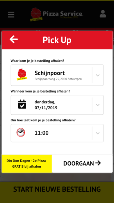 Pizza Service Belgium screenshot 3