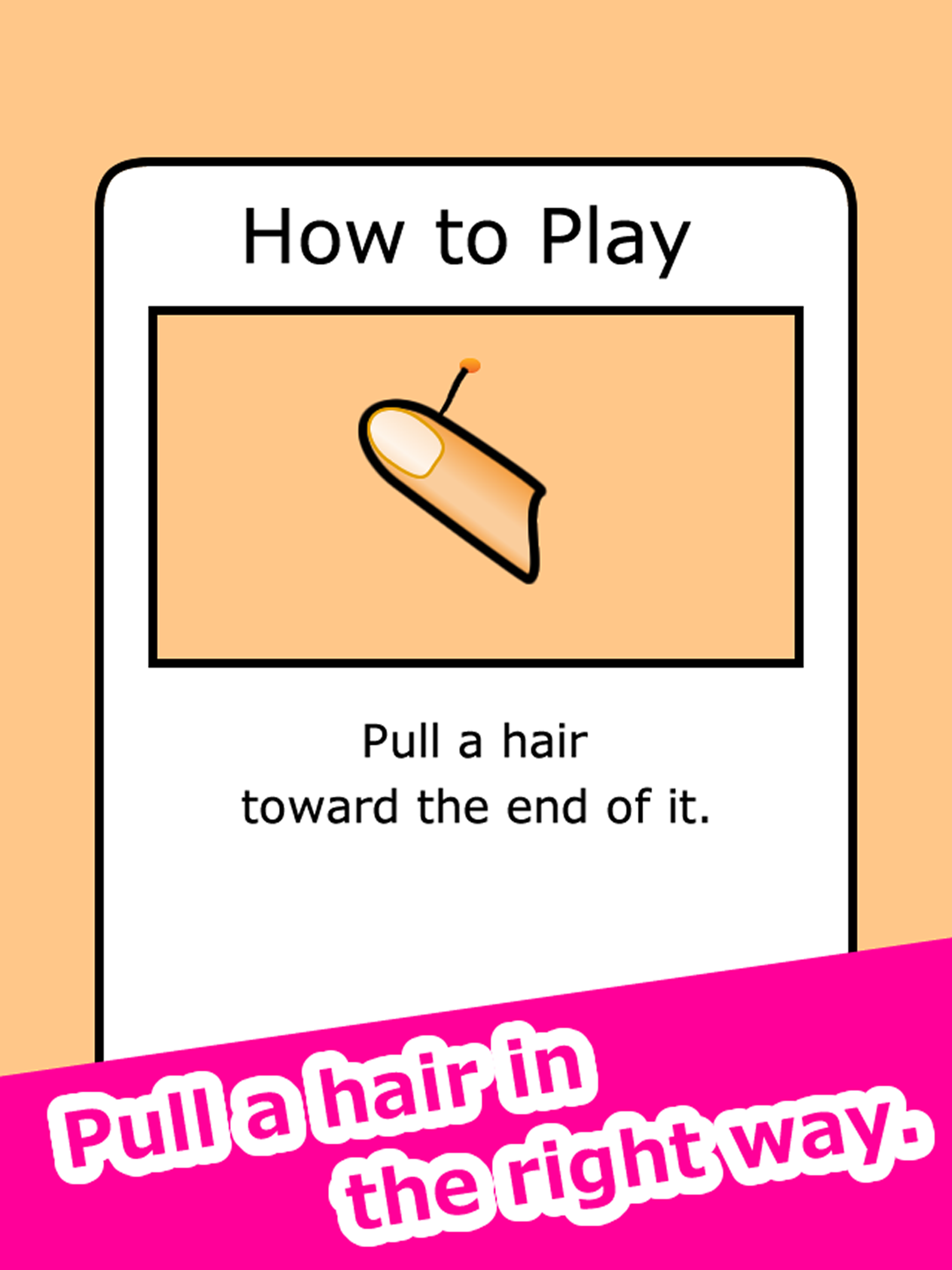 Pluck Hair