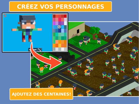 Screenshot #5 pour Blox 3D City Creator