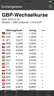 exchange-rates iphone screenshot 3