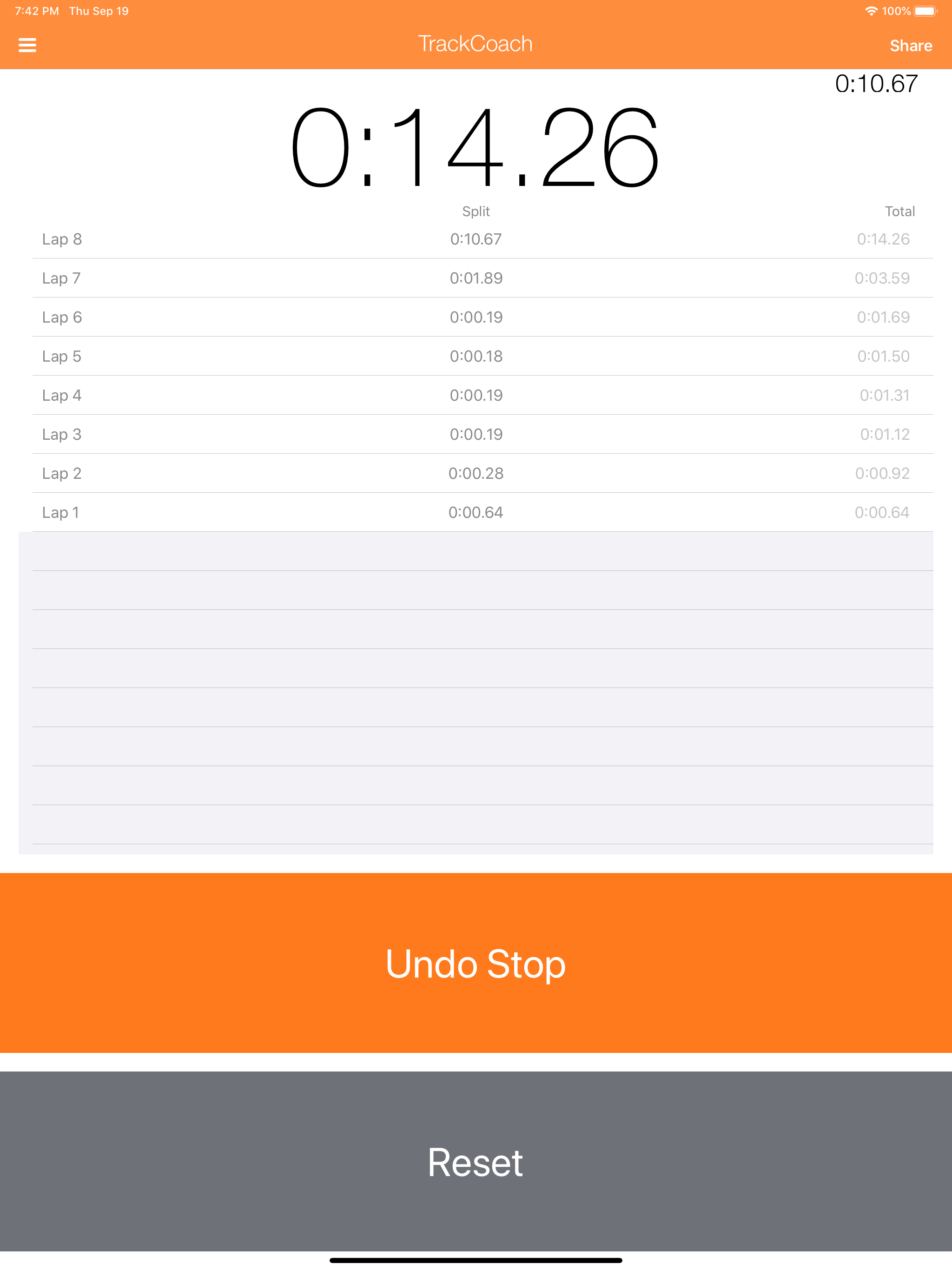 TrackCoach screenshot 5