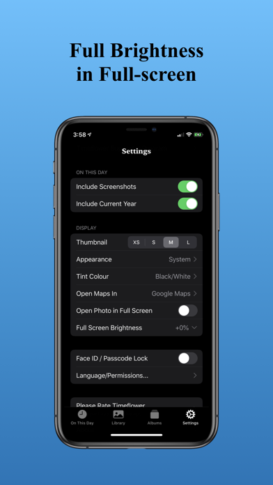Album Organizer - Timeflower Screenshot