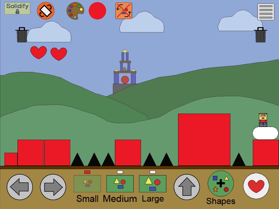 #3. Pixel Physics Blocks (iOS) By: Paul Perkins