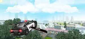 Police Flying Car 3D Simulator screenshot #1 for iPhone