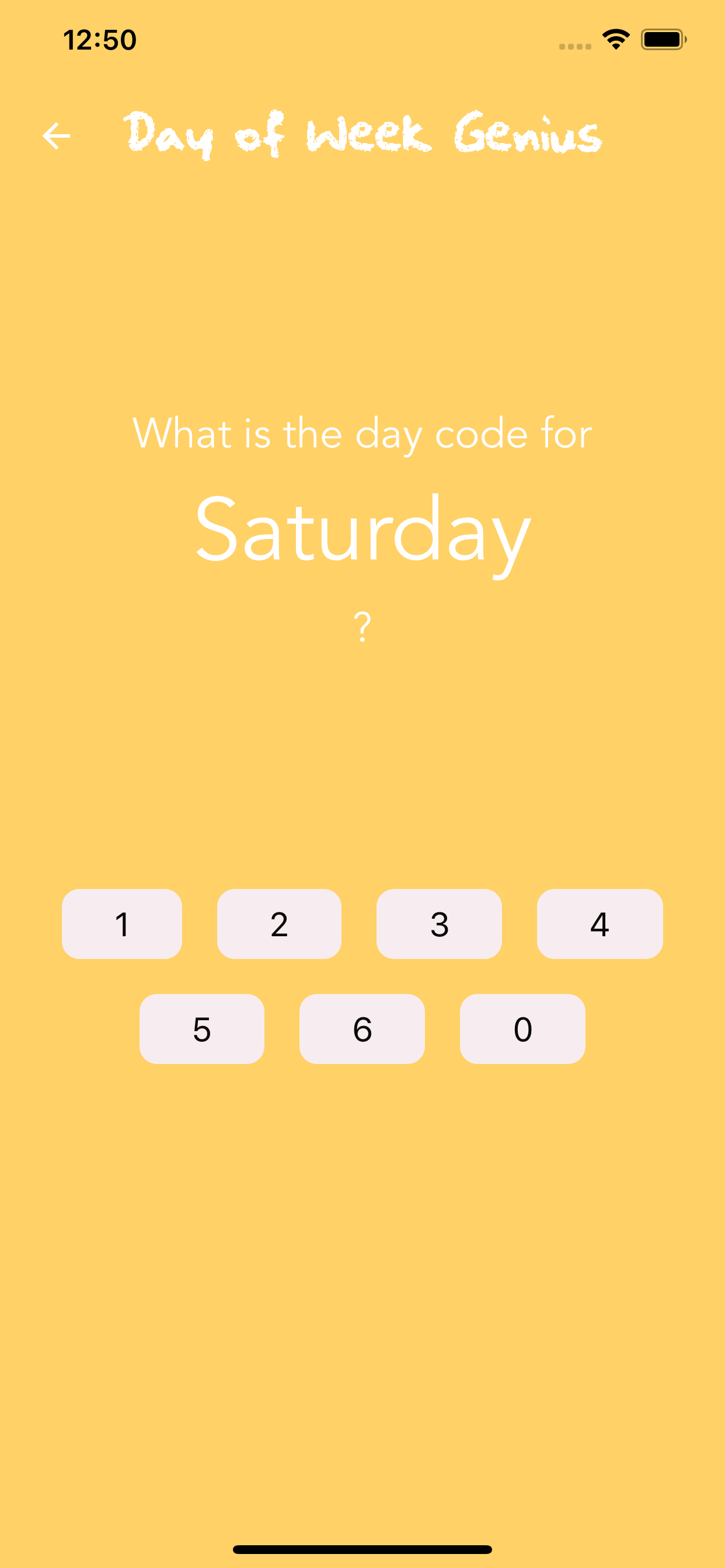 Day of Week Genius